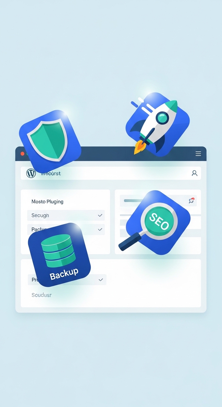 Must-Have WordPress Plugins for Speed, Security & SEO