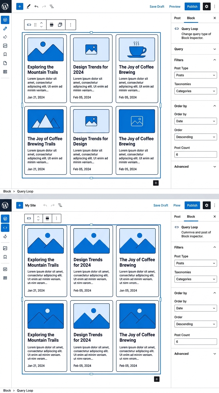 Query Loop Block – Build Custom Post Grids, Portfolios & Archives (Complete Guide)