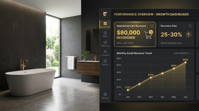 Badeloft WooCommerce case study - $80,000 recovered from abandoned cart emails in 180 days