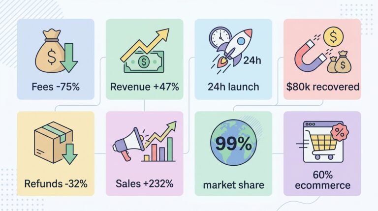 8 common lessons from WooCommerce case studies - fees, automation, scaling, cart recovery, integrations